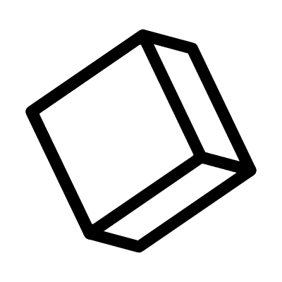 Diamond Rhombus Element from 3D Fun (Line) Set