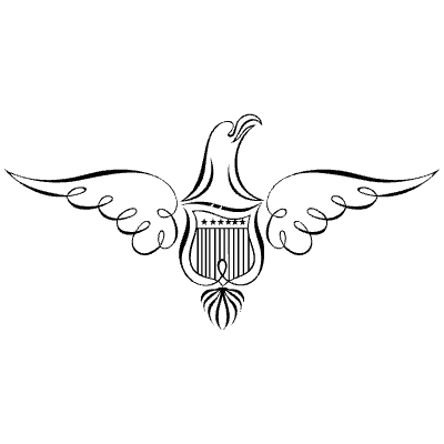 Eagle Badge 1 Element from Flourishes Motifs Set