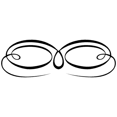 Eyeglass Element from Flourishes Motifs Set