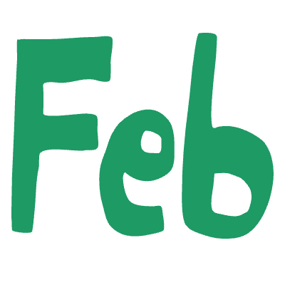 February Element from Doodles (Flat) Set