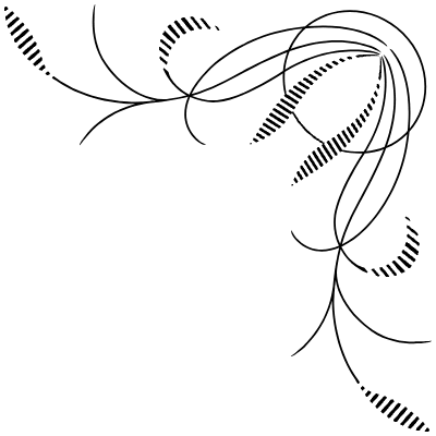 Flourishes Corner 103 Right Element from Corners Ornaments Set