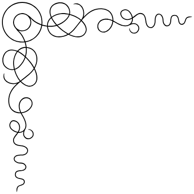 Flourishes Corner 110 Left Element from Corners Ornaments Set