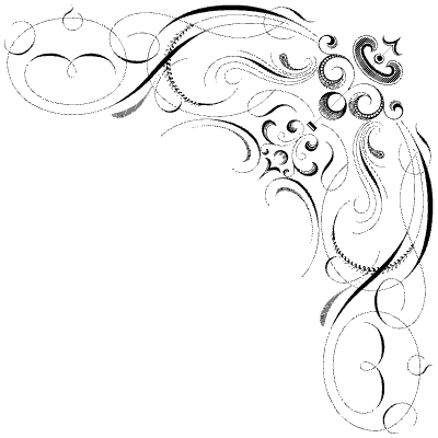 Flourishes Corner 45 Right Element from Corners Ornaments Set