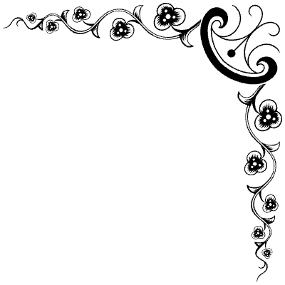 Flourishes Corner 98 Right Element from Corners Ornaments Set