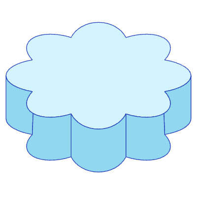 Flower 1 Element from 3D Motifs (Duo) Set