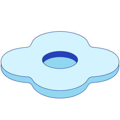 Flower 2 Element from 3D Motifs (Duo) Set