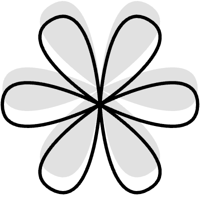 Flower 3 Nature Element from Geometrica (Combo) Set