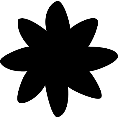 Flower 6petal Element from Organica (Solid) Set