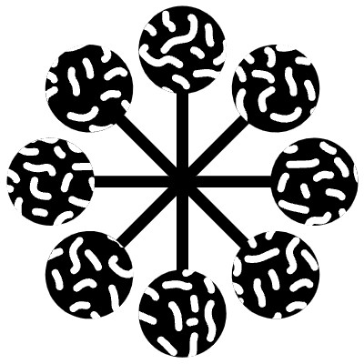 Flower Daisy Nature 1 Element from Geometrica (Texturized) Set
