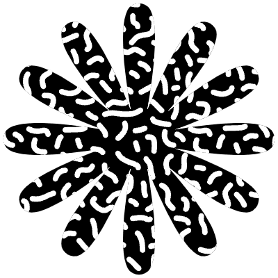 Flower Daisy Nature 2 Element from Geometrica (Texturized) Set