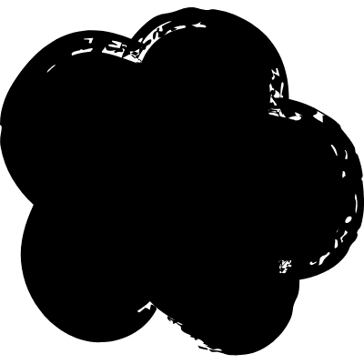 Flower Fat 2 Element from Inky (Solid) Set