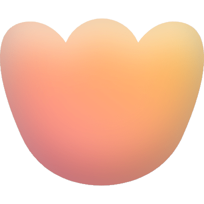 Flower Fluffy Element from Inky (Gradient) Set