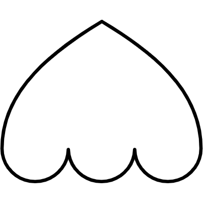 Flower Tulip Bell Nature Element from Geometrica (Line) Set