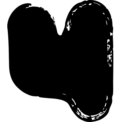 Fork Shape Element from Inky (Solid) Set