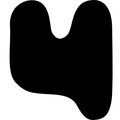 Fork Shape Element from Organica (Solid) Set