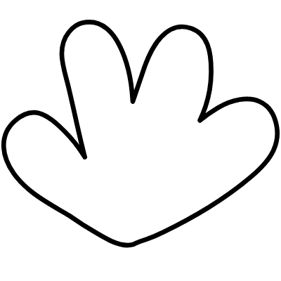 Four Bloom Shape Flower Nature Four Bloom Element from Organica (Duo) Set