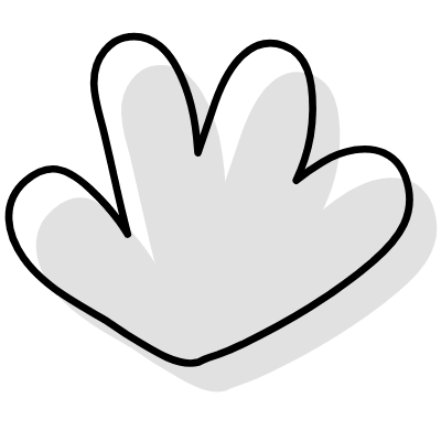 Four Bloom Shape Flower Nature Four Bloom Element from Organica (Combo) Set