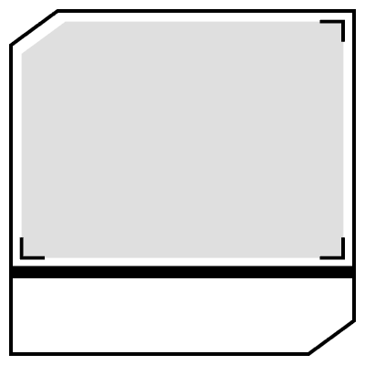 Frame Profile Element from Cyber GUI Elements Set