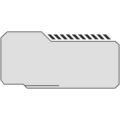 Frame Screen Interface 11 Element from Cyber GUI Elements Set