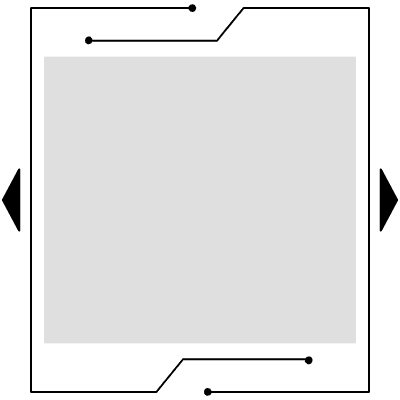 Frame Screen Interface Broadcast Background 12 Element from Cyber GUI Elements Set