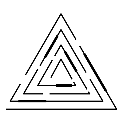 Futuristic Shape 44 Element from Futuristic Motifs Set