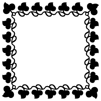 Garamond Frames 10 Element from Vintage Frames (Ornamental Squares) Set