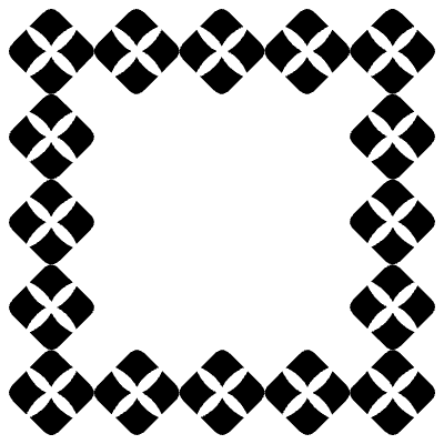 Garamond Frames 22 Element from Vintage Frames (Ornamental Squares) Set