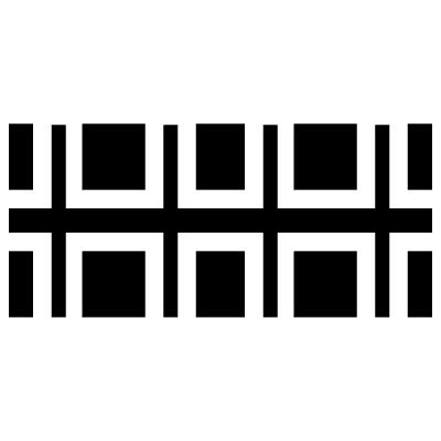 Georgia Frame Continuous 2 Element from Georgia Ornaments Set