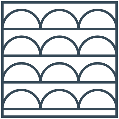 Glasses Stained Mosaic 21 Element from Mosaic Tiles (Line) Set