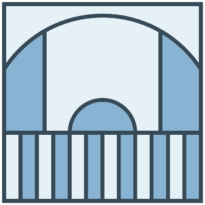 Glasses Stained Mosaic 24 Element from Mosaic Tiles (Duo) Set