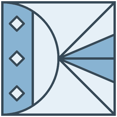 Glasses Stained Mosaic 25 Element from Mosaic Tiles (Duo) Set