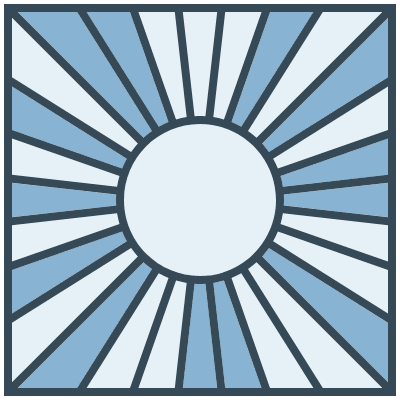 Glasses Stained Mosaic 29 Element from Mosaic Tiles (Duo) Set