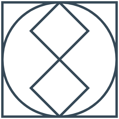 Glasses Stained Mosaic 4 Element from Mosaic Tiles (Line) Set