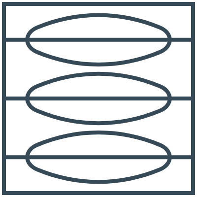 Glasses Stained Mosaic 46 Element from Mosaic Tiles (Line) Set
