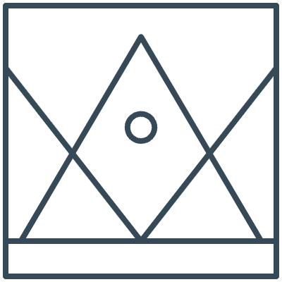 Glasses Stained Mosaic 48 Element from Mosaic Tiles (Line) Set