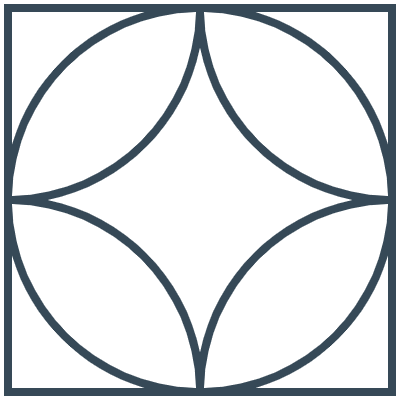 Glasses Stained Mosaic 5 Element from Mosaic Tiles (Line) Set