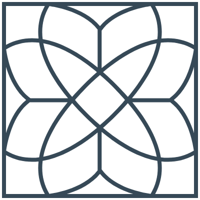 Glasses Stained Mosaic 54 Element from Mosaic Tiles (Line) Set