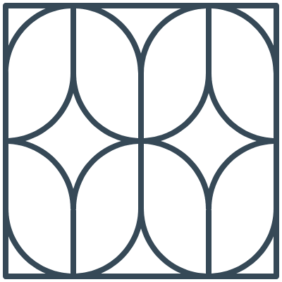 Glasses Stained Mosaic 61 Element from Mosaic Tiles (Line) Set