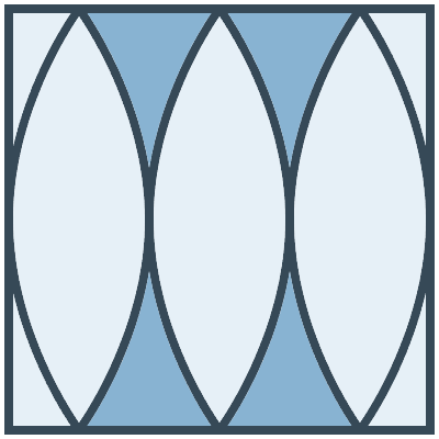 Glasses Stained Mosaic 7 Element from Mosaic Tiles (Duo) Set