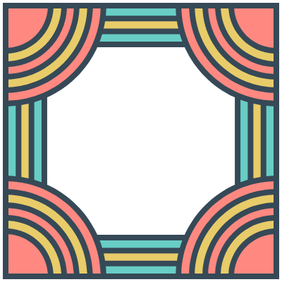 Glasses Stained Mosaic 104 Element from Mosaic Tiles (Colors) Set