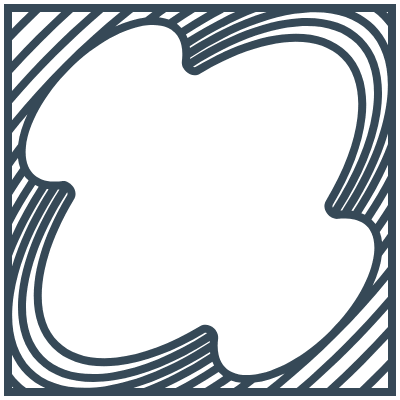 Glasses Stained Mosaic 105 Element from Mosaic Tiles (Line) Set