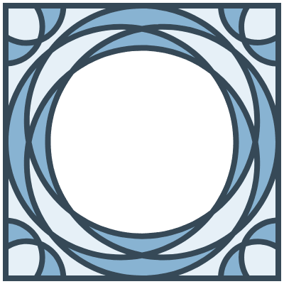 Glasses Stained Mosaic 106 Element from Mosaic Tiles (Duo) Set