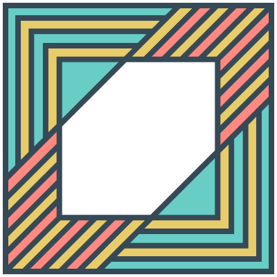 Glasses Stained Mosaic 110 Element from Mosaic Tiles (Colors) Set