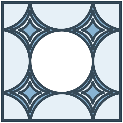 Glasses Stained Mosaic 112 Element from Mosaic Tiles (Duo) Set