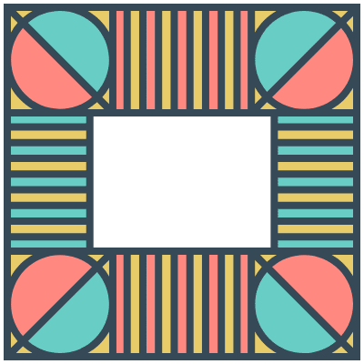 Glasses Stained Mosaic 114 Element from Mosaic Tiles (Colors) Set