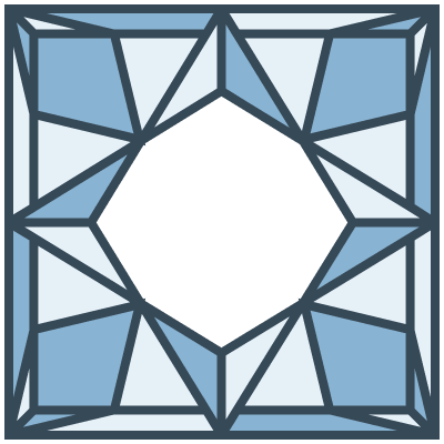 Glasses Stained Mosaic 122 Element from Mosaic Tiles (Duo) Set