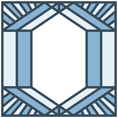 Glasses Stained Mosaic 124 Element from Mosaic Tiles (Duo) Set