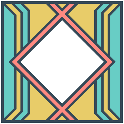 Glasses Stained Mosaic 126 Element from Mosaic Tiles (Colors) Set