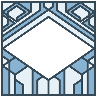 Glasses Stained Mosaic 128 Element from Mosaic Tiles (Duo) Set