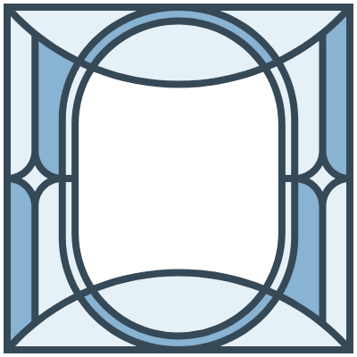 Glasses Stained Mosaic 132 Element from Mosaic Tiles (Duo) Set